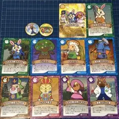 わんだ村クエスト　カード　犬山　モンキーパーク　アトラクション　非売品