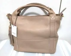 【未使用品】TOPKAPI トレジャー 本牛革新品ショルダー　トートバッグ