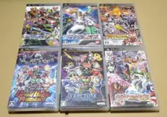 仮面ライダーシリーズ PSPソフト 6点セット