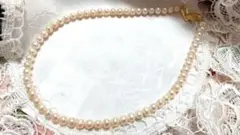 極美品 約５万 ツツミ あこや パール 真珠 ネックレス 入園 入学 卒業式