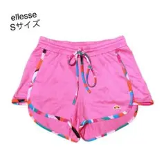 ellesse エレッセ　テニスウェア　ショートパンツ　ピンク　レディース