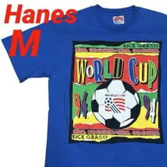 【Mサイズ】サッカー '94 WORLD CUP USA Tシャツ Hanes
