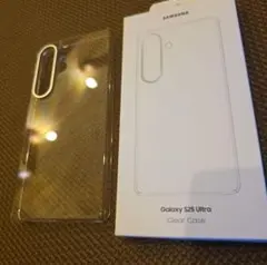 開封済　中古Samsung Galaxy S25 Ultra クリアケース