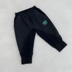 UMBRO トレーニングパンツ ブラック ロゴ入り ウエストゴム Mサイズ