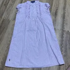 ラルフローレン　120 ワンピース ピンク　ストラップ
