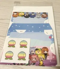 カラフルピーチ　ゆらゆらご〜すとぴ〜ち！AEON レターセット