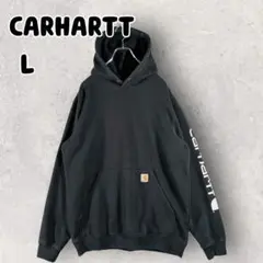メキシコ製 カーハート パーカー フーディ ブラック L相当 81