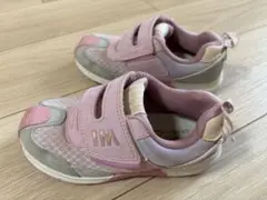 キッズスニーカーセット ピンクとホワイト