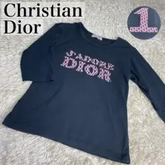 美品✨️クリスチャンディオール トロッター柄 jadore カットソー S 黒