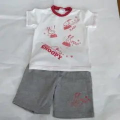 ファミリア　SNOOPY Tシャツ パンツセット 100サイズ