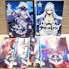 「アズールレーン」DVD 全6巻完結セット レンタル落ち