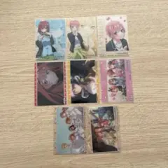 5等分の花嫁/クリアカードセット