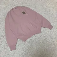 【未使用】PARIS RESORT FASHION カシミヤニット　ピンク　M