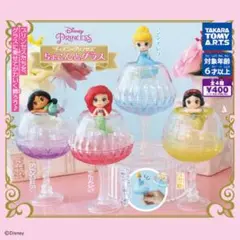 ディズニープリンセス ちょこんとグラス ガチャ