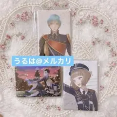 刀剣乱舞 とうらぶ スクエア 缶バッジ 跪坐 5周年 都結び 一期一振