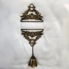 ベルプル金具　ベルプル　真鍮　壁飾り　アンティーク ベルプル金具 ベルプル 真鍮 壁飾り アンティーク