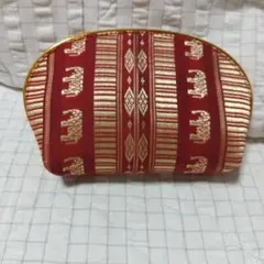 エレファントモチーフポーチ 新品未使用