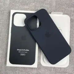 「新品未使用」iPhone 16 Pro Max シリコンケース ブラック