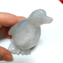天然石瑪瑙ペンギン