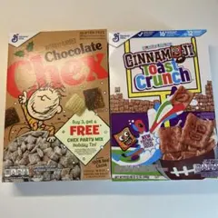 アメリカンシリアル2セット Cinnamon toast crunch&Chex