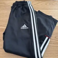 adidas ブラック ジャージ パンツ
