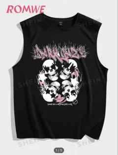 新品★SHEIN シーイン　ROMWE Grunge Punk タンクトップ
