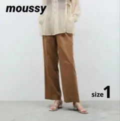 moussy RELAX WIDE PANTS