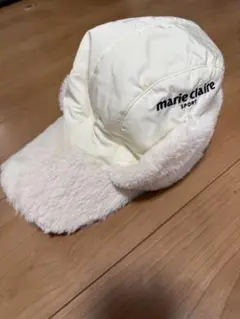 マリークレール　ゴルフ帽子　ファー