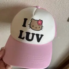 完売　限定コラボ　スピンズ　ハローキティ　キティ　キャップ　帽子　ブルー 完売 限定コラボ スピンズ ハローキティ キティ キャップ 帽子