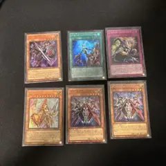 遊戯王OCG絵札カードセット 7枚　絵札　デッキ　パーツ