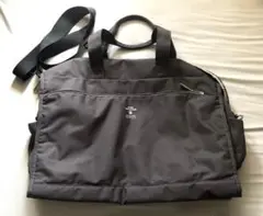 美品 anello GRANDE 2WAY ビッグ ボストンバッグ ブラック