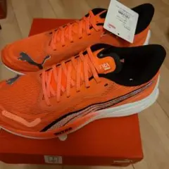 Puma ウェロニティニトロ 3 28.5 cm オレンジ