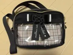 mellow cat ショルダーバッグ 黒