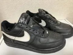 NIKE ナイキ エアフォース1 AIRFORCE1 黒 ブラック ヴィンテージ
