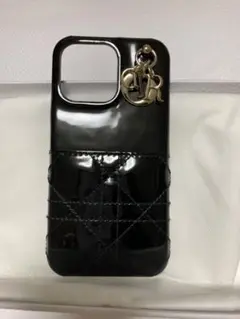 LADY DIOR iphone13 proケース クリスチャンディオール 黒