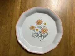 【未使用品】コスモス柄　お皿
