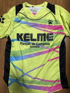 KELME 蛍光イエロー シャツ