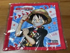 最安値！ワンピース ONE PIECE学園　ルフィ ハンドタオル