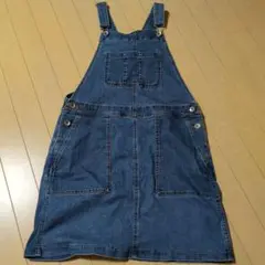 UNIQLO デニムオーバーオールスカート