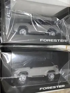 SUBARU FORESTER ミニカー　2個セット