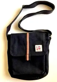 【新品】台湾合成帆布行　ショルダーバッグ小　黒　台南