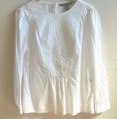 【MARC BY MARC JACOBS 】ホワイト長袖ブラウス サイズ6