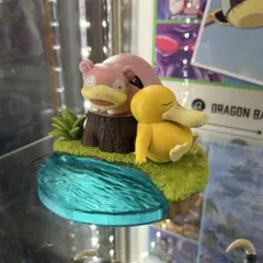 ポケモン　くつろぎタイム　コダック＆ヤドンフィギュア