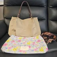 LAULAASHLEY3ウエイバック&花柄バック