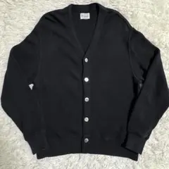yonetomi 米富 コットン カーディガン Mサイズ ブラック 日本製