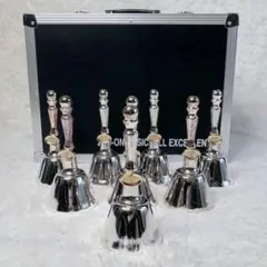 ZEN-ON ミュージックベル スーパー エクレセント ハードケース 8音セット ミュージックベル（ハンドベル） - スーパーエクセレント MB