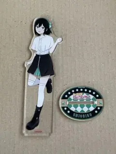 ラブライブ 虹ヶ咲　アクリルスタンド　三船栞子　ロックファッション