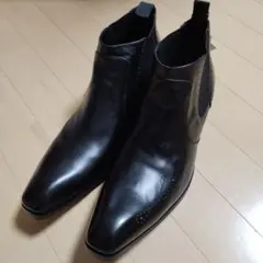 未使用・タグ付！ELLE（エル）撥水/抗菌防臭 防滑レザーブーツ27.5cm