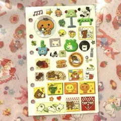 全て平成当時物シール✨san-xキャラクターまとめ　両面あり