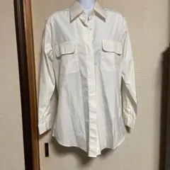 半額以下‼️新品未使用 エルメスHERMESベーシックな白シャツ36